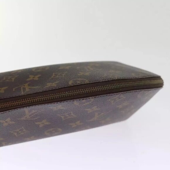LOUIS VUITTON Monogram Trousse Demi Ronde Cosmetic Pouch - Picture 10 of 15